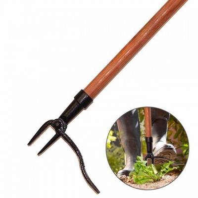 Dropshipping Ebay Shopify Amazon Stand Up Weed Puller Tool Metal Weed Puller Head Weeding Hook